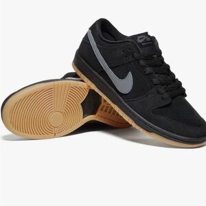 Nike SB Dunk Low Black and Gray Shoes